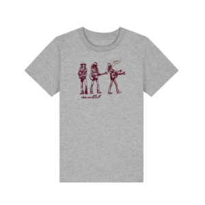 Camiseta NIÑO GRIS GUITARRISTAS