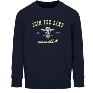 SUDADERA NIÑO AZUL MARINO "JOIN THE BAND"