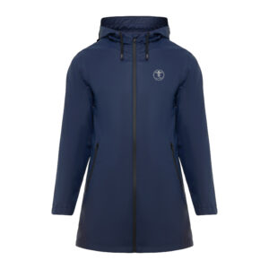 CHUBASQUERO MUJER AZUL MARINO VAQUERO BORDADO