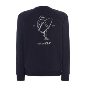 SUDADERA AZUL MARINO SKATE