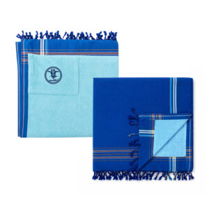 TOALLA PAREO KIKOY AZUL CELESTE