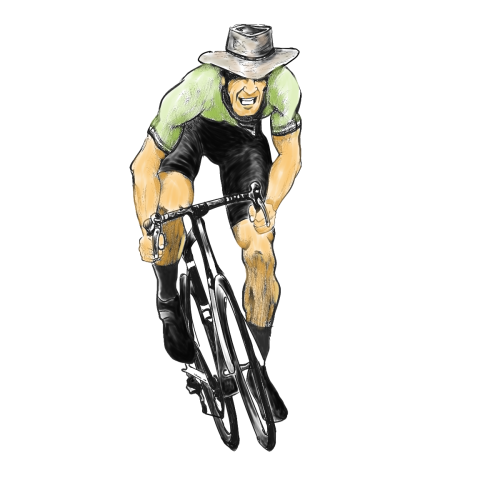 Dibujo Jaime ciclista